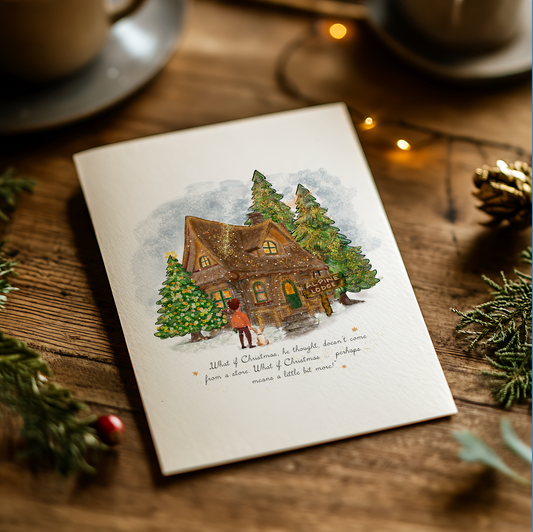 Christmas Cards, Holiday Greeting Cards A6 Pack of 5