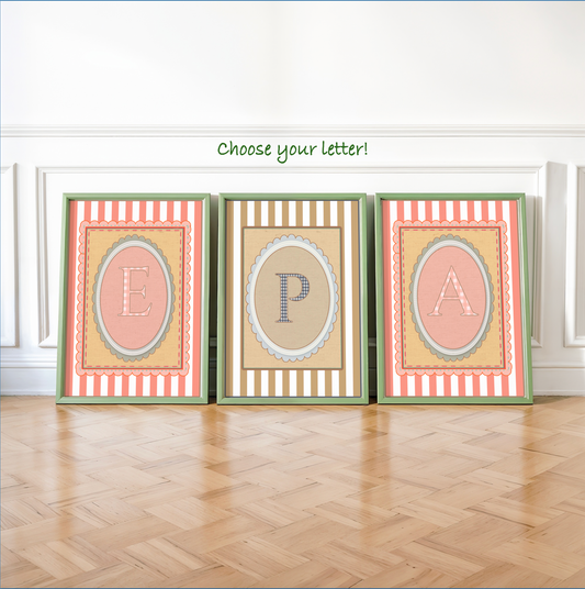 Kids Room Wall Art Set of 3 Custom Nursery Artwork Whimsical Goose Print Bunny Illustration