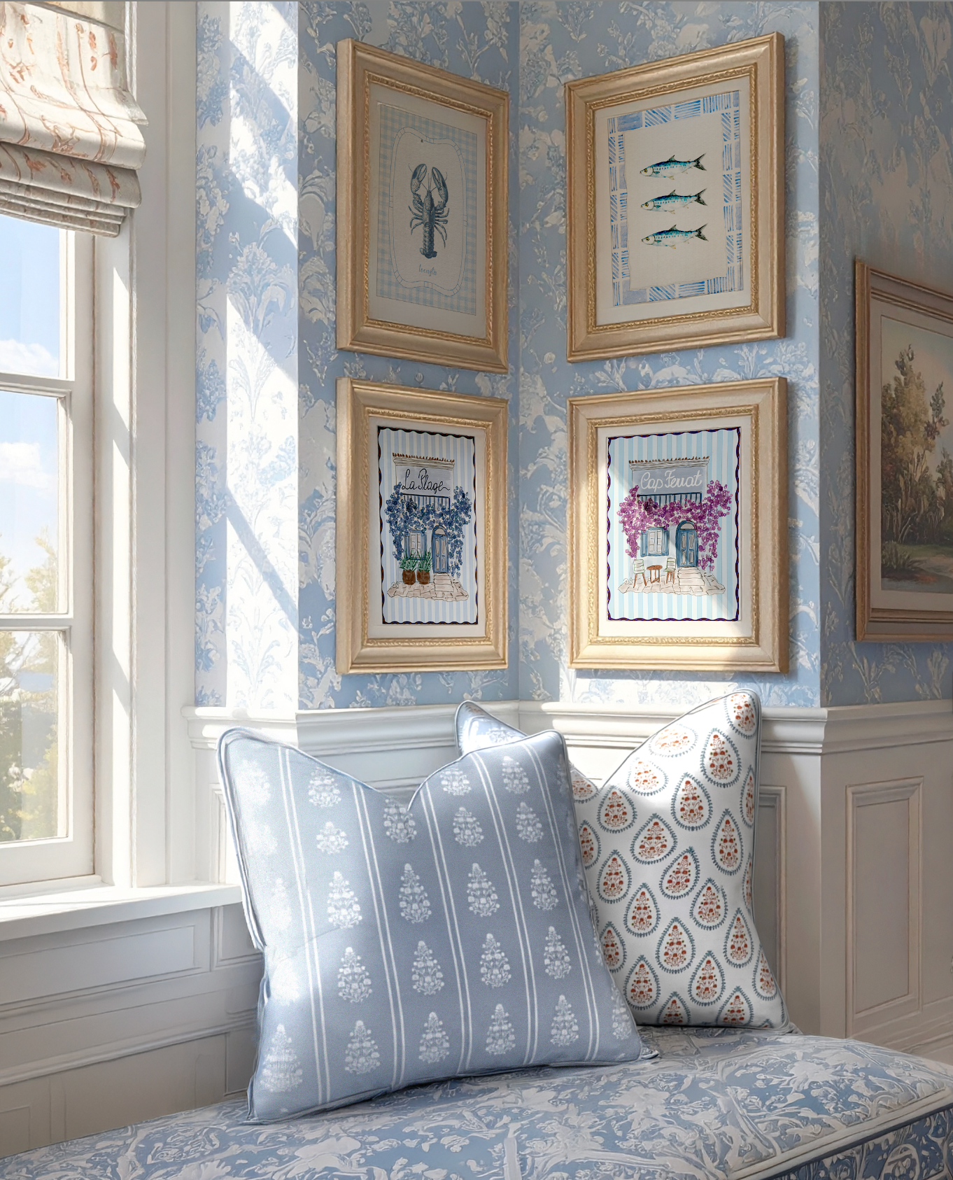 Estelle Throw Pillow