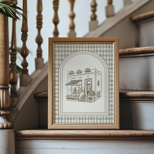 The Parent Trap Print Elizabeth James Shop Illustration