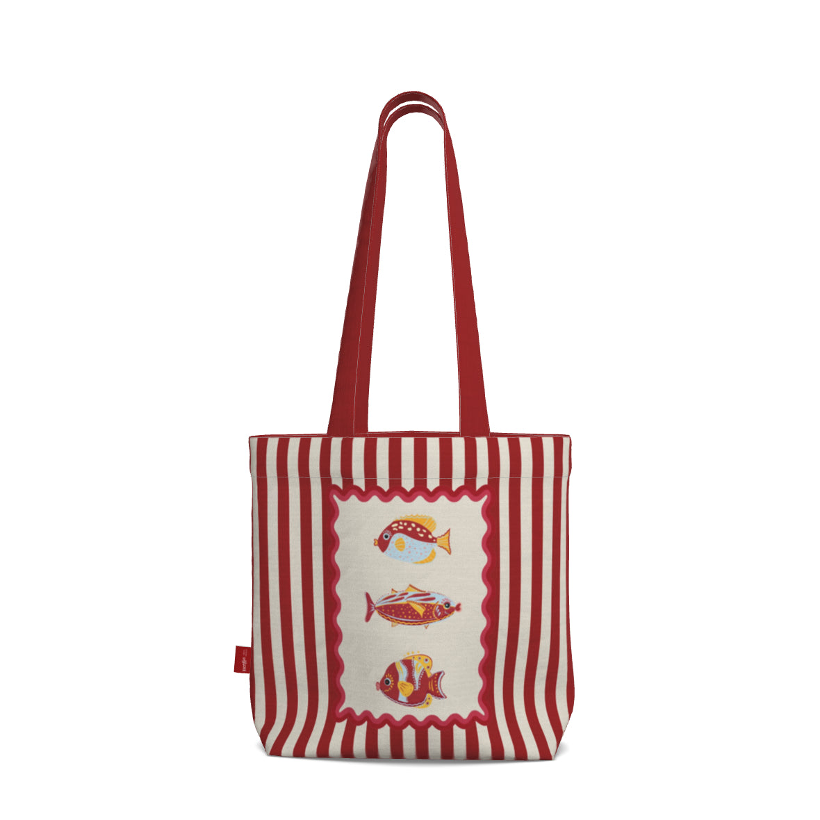 Everyday Tote Bag, Sardines Shopper "La Mer Collection"