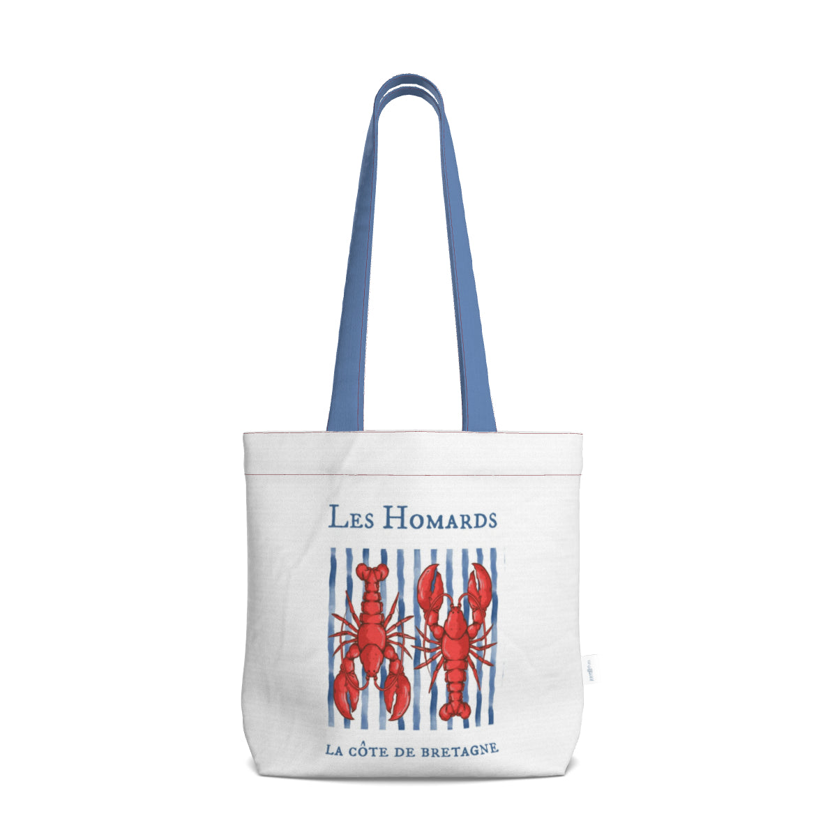 Everyday Tote Bag, Les Homards Bretagne Collection Canvas Shopper