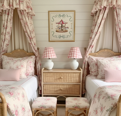 Pastel Carousel Illustration Merry-go-round Artwork