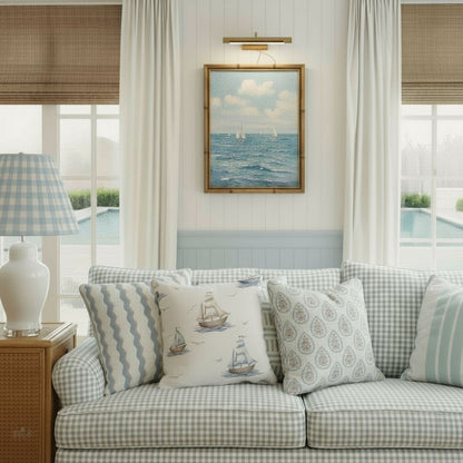 Bar Harbor Throw Pillow