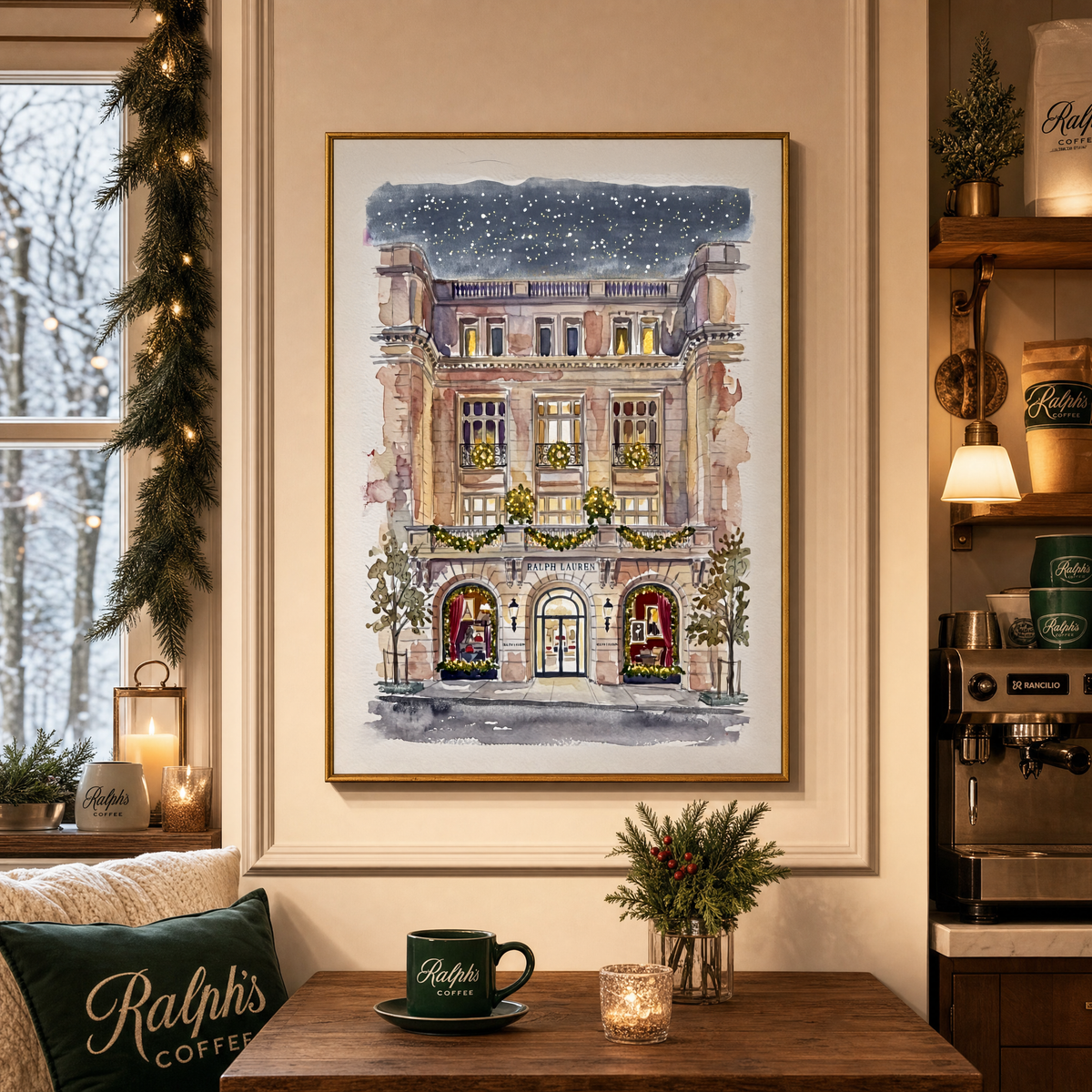 Ralph Lauren Flagship Store NYC IThe Ralph Lauren Collection | Iconic New York & Ralph’s Coffee Art Prints
