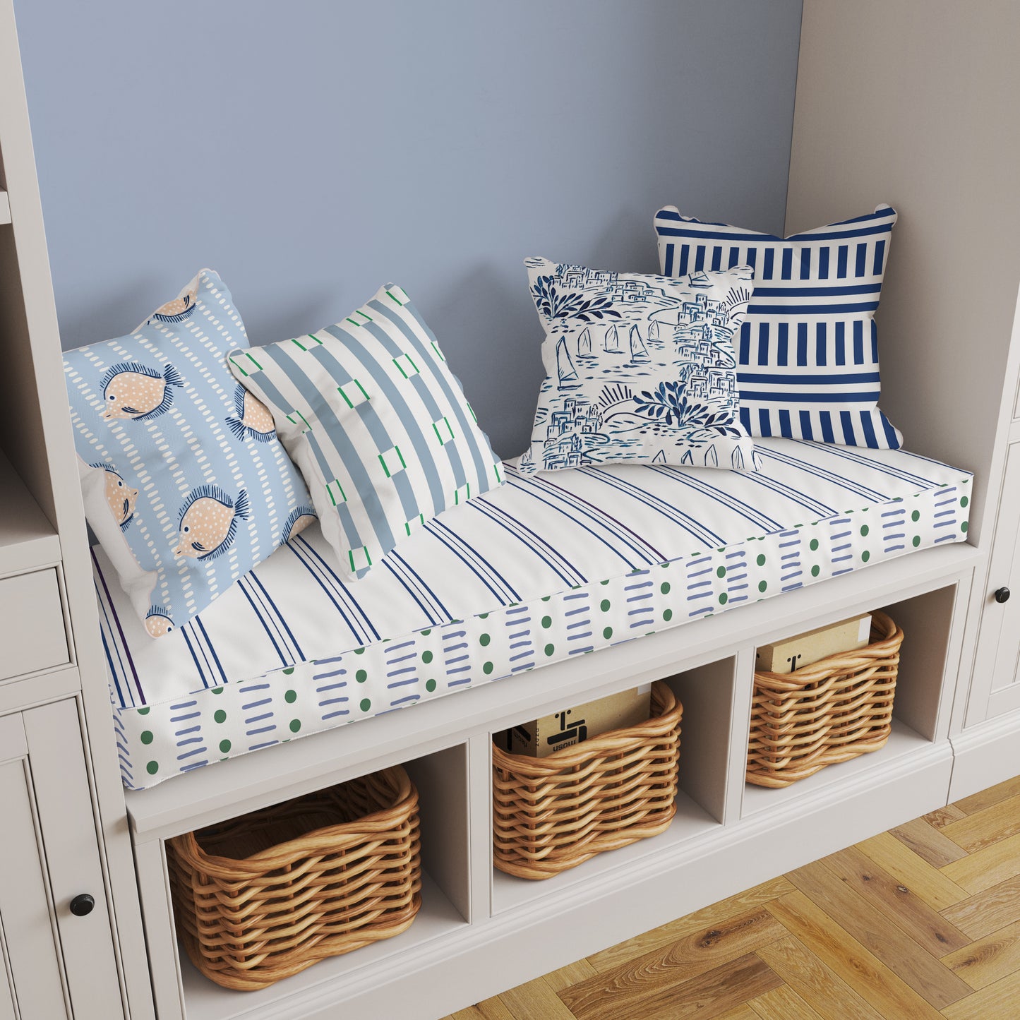 The Breakers Throw Pillow