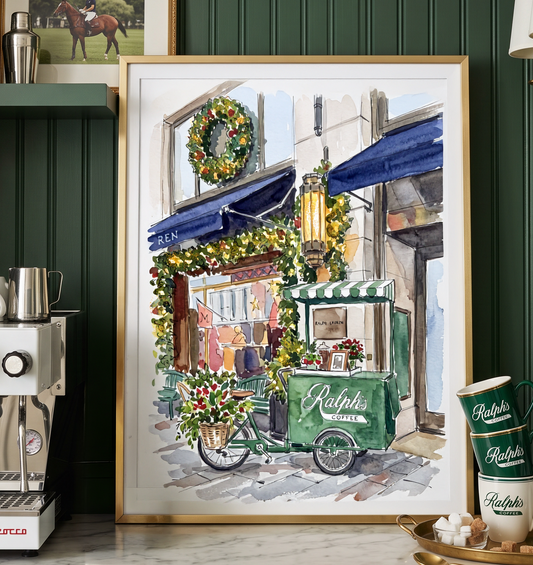 Ralph's Coffee London Bond Street Ralph Lauren London Store I The Ralph Lauren Collection | Iconic New York & Ralph’s Coffee Art Prints