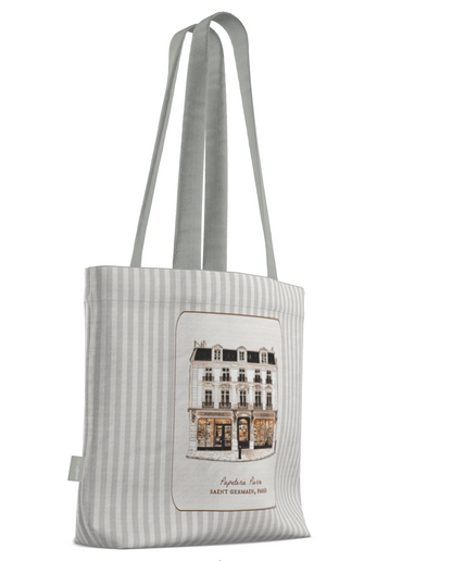 Everyday Tote Bag, Papeterie Pierre Saint Germain Paris Print