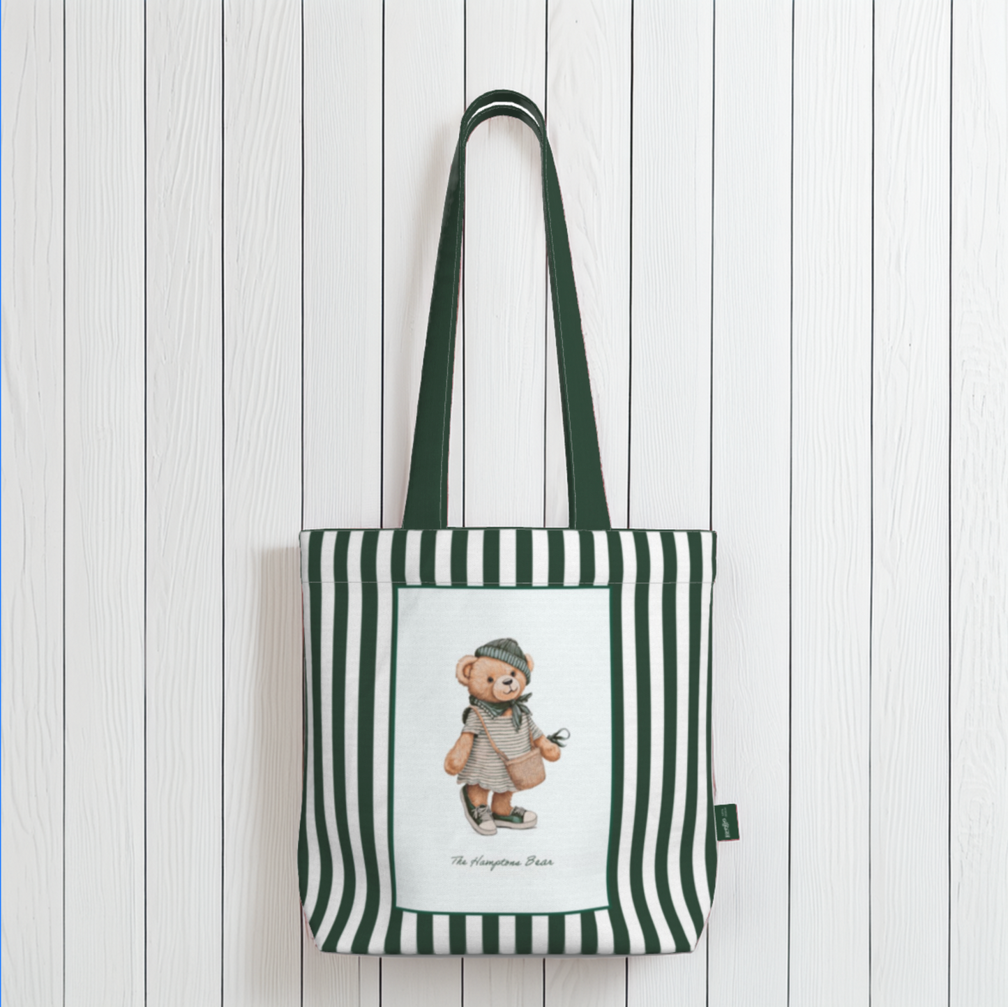 Everyday Tote Bag, The Hamptons Bear Shopper