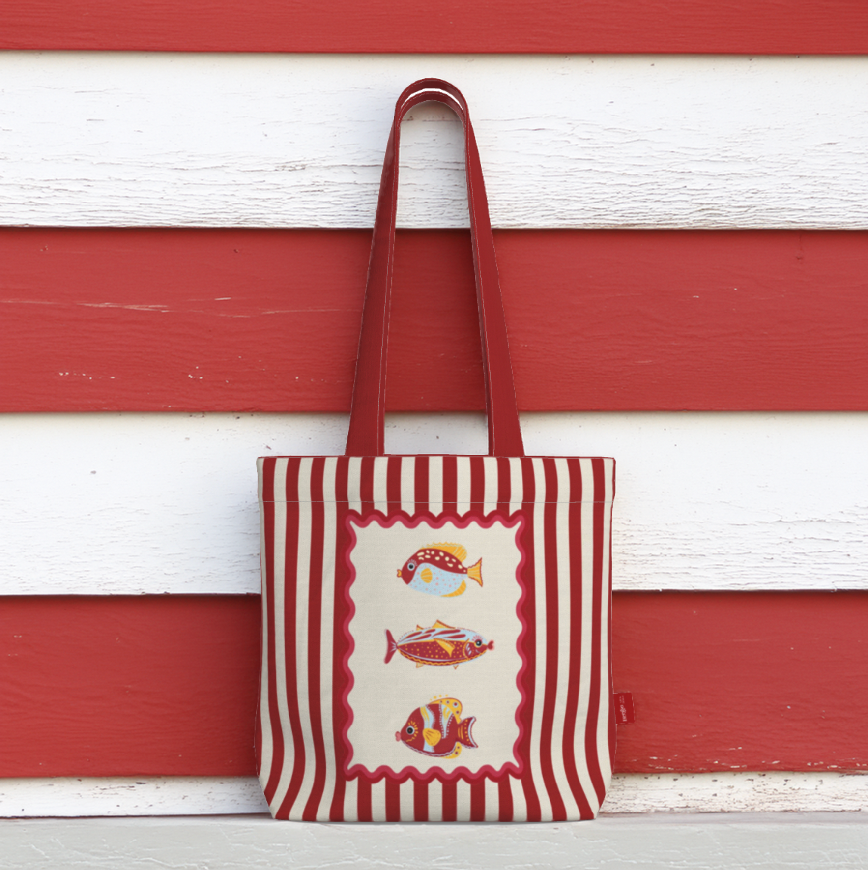 Everyday Tote Bag, Sardines Shopper 