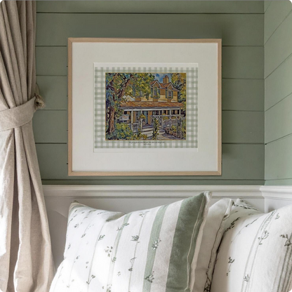 Gilmore Girls Artwork Dragonfly Inn Print Stars Hollow Watercolor Illustration