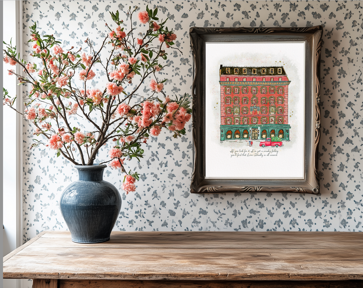 Christmas Print Set of 3, Magical Holiday Wall Art