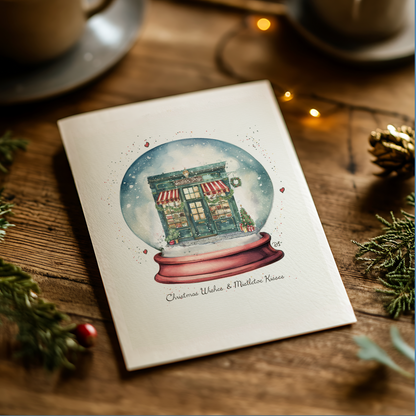Christmas Cards, Holiday Greeting Cards A6 Pack of 5