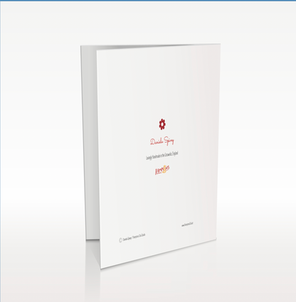 Christmas Cards, Holiday Greeting Cards A6 Pack of 5