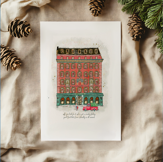 Christmas Cards, Holiday Greeting Cards A6 Pack of 5