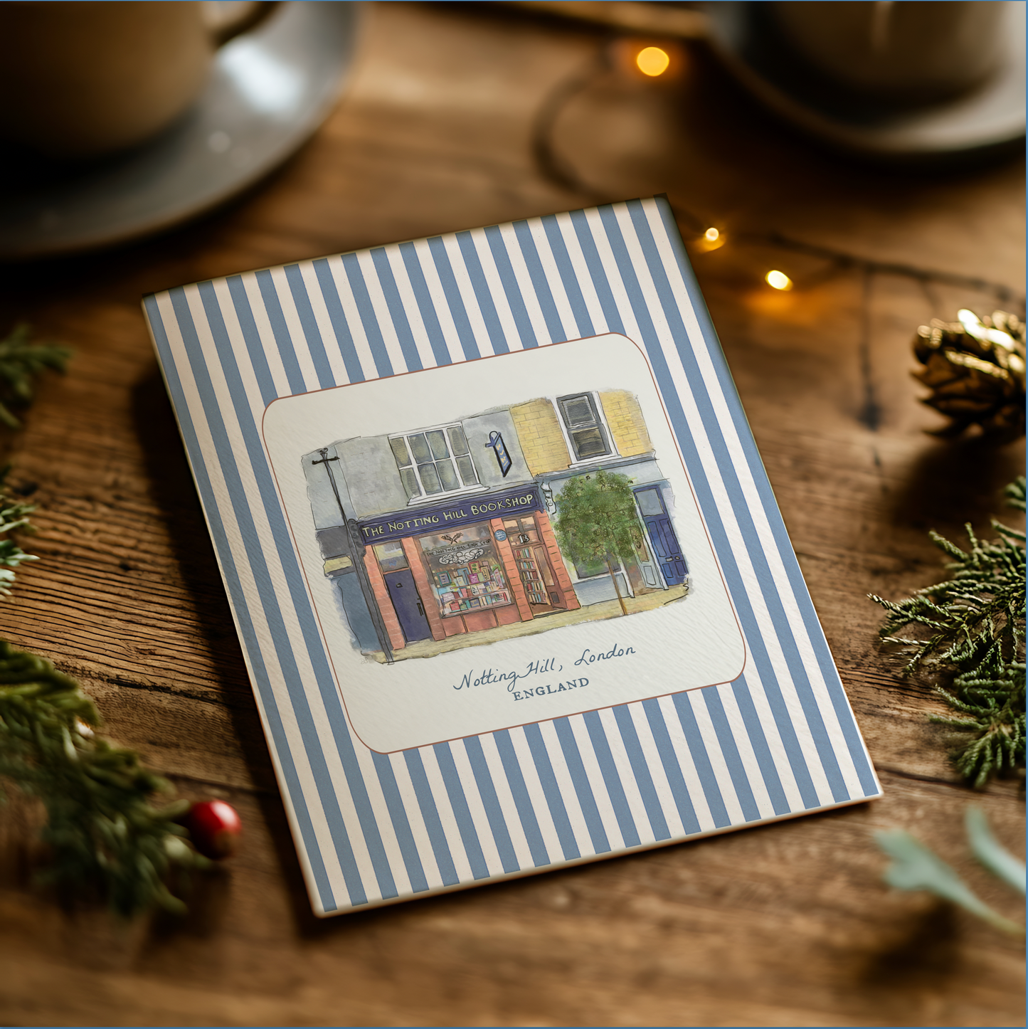 Curated Set of 5 Movie Location Cards, Occassion Greeting Cards