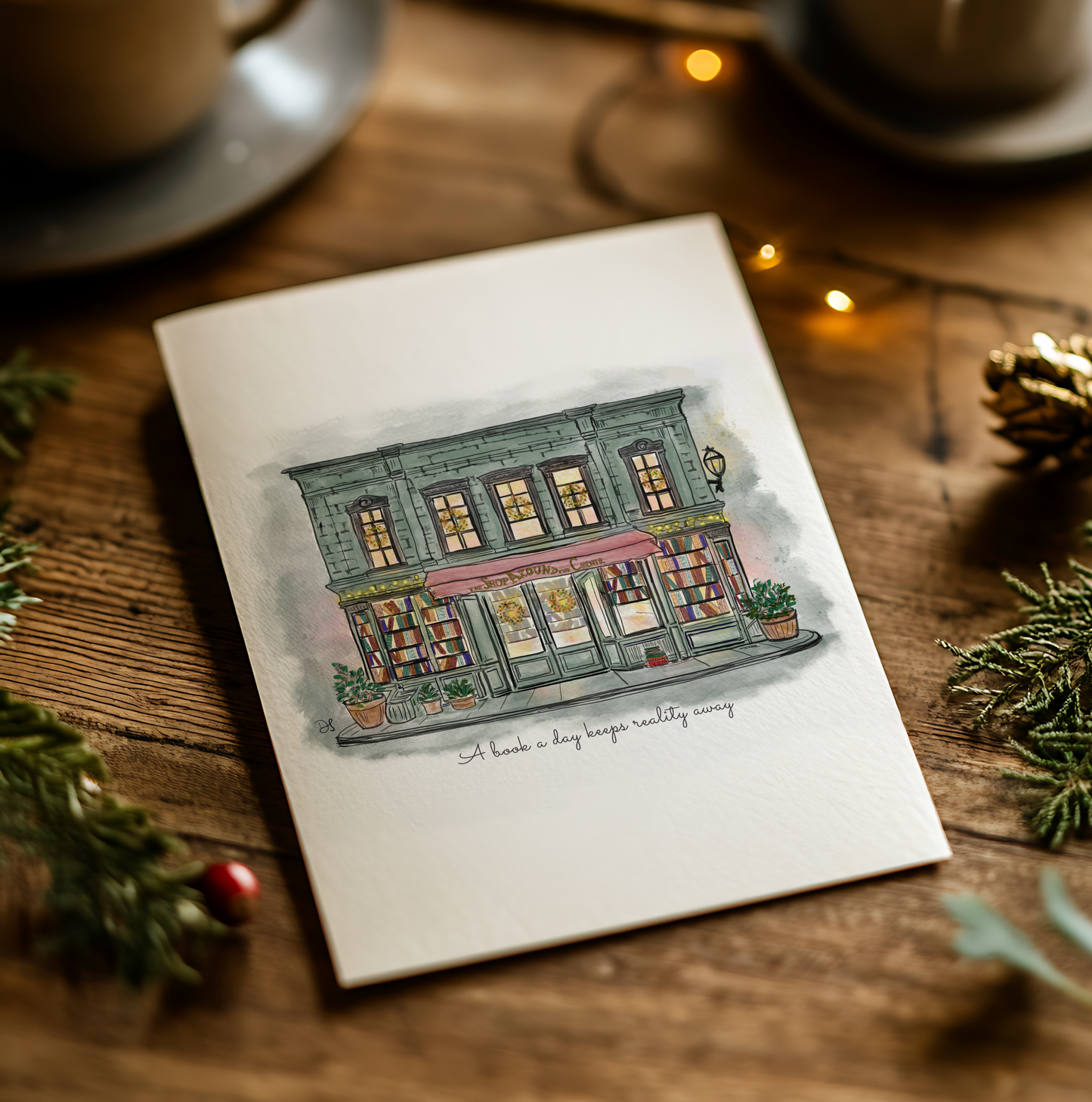 Curated Set of 5 Movie Location Cards, Occassion Greeting Cards