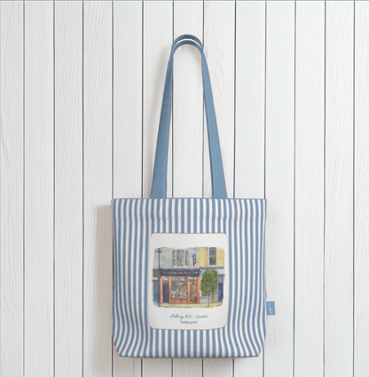 Everyday Tote Bag, Notting Hill Bookstore Cotton Canvas Shopper