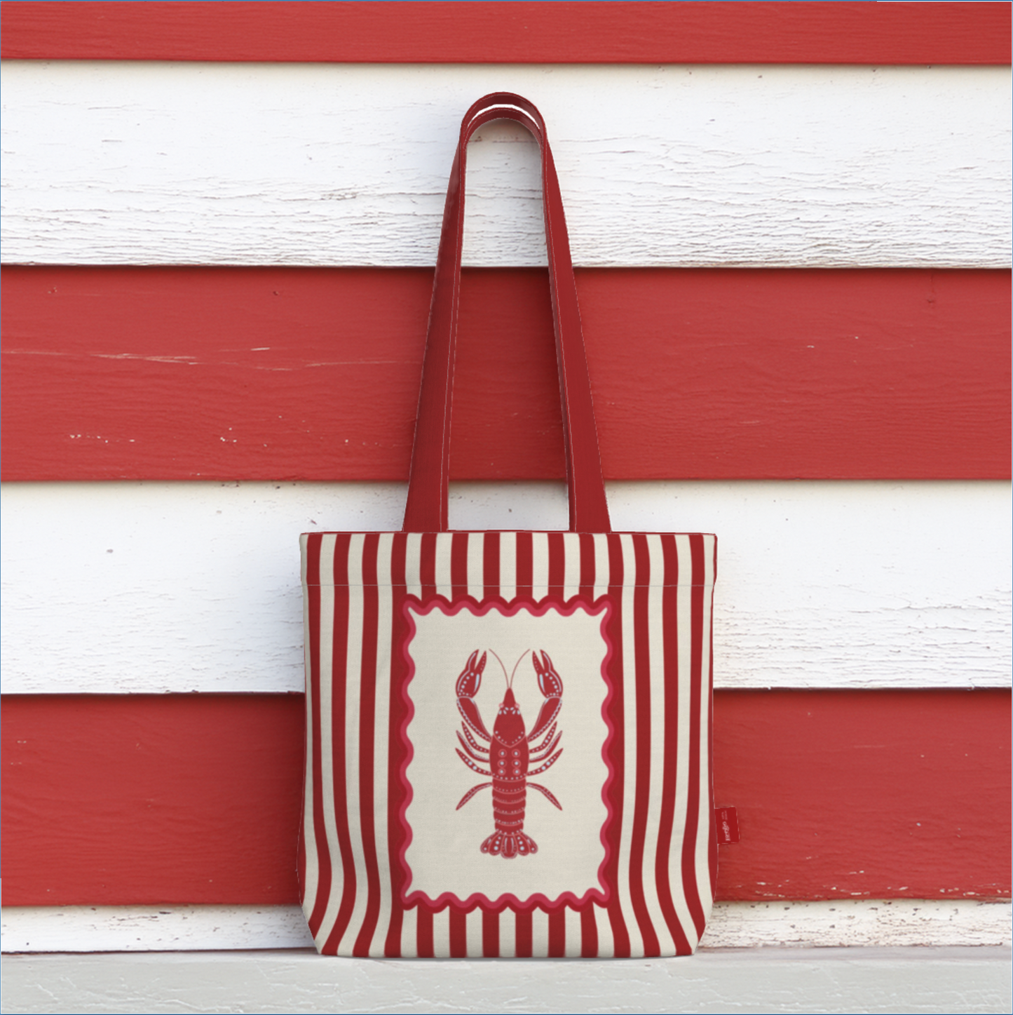 Everyday Tote Bag, Lobster Shopper "La Mer Collection"