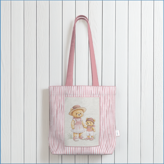 Everyday Tote Bag, The Mama Bear Canvas Shopper