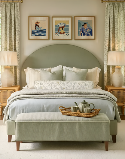 Summer Prints Gallery Set of 3 Cote d' Azur Artwork Beach House Collection