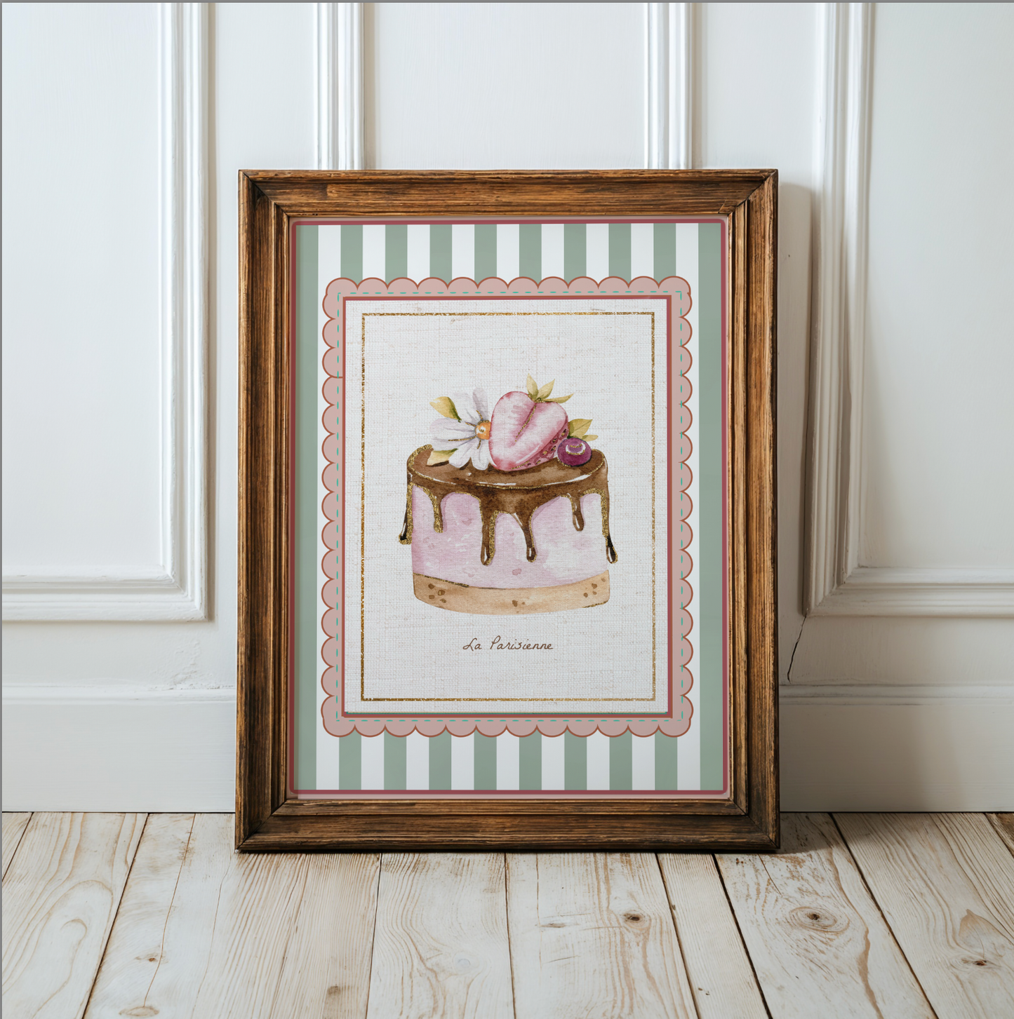 Cafe Paris Print Set of 3 Kitchen Coffee Shop Art Parisienne Patisserie Artwork Girls Room Wall Decor