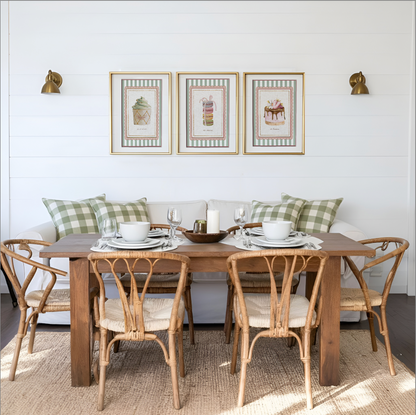 Cafe Paris Print Set of 3 Kitchen Coffee Shop Art Parisienne Patisserie Artwork Girls Room Wall Decor