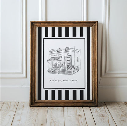 Elizabeth James The Parent Trap Shop Print