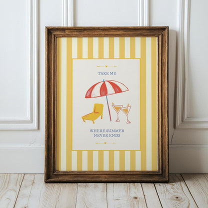 Coastal Art Print Nautical Kitchen Wall Art