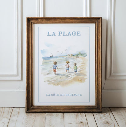 Sailboat Lighthouse Coastal Wall Art Set of 3 Prints