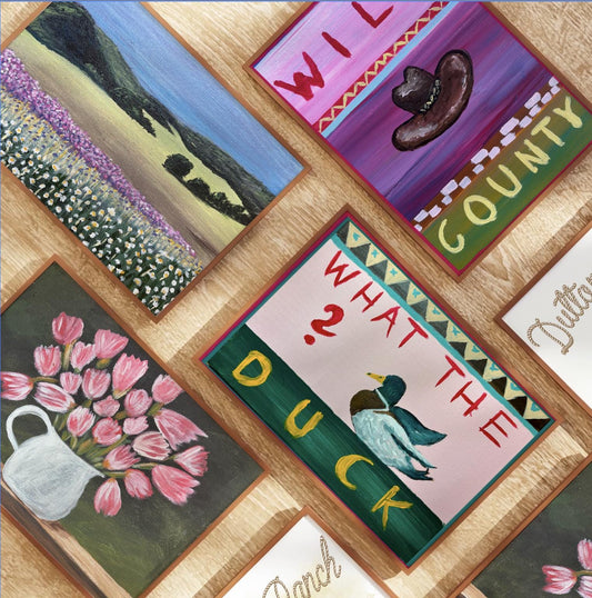 Western Art Print, Cowboy Ranch Decor Log Cabin Artwork