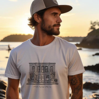 The Shop Around The Corner T shirt, You've got Mail Bookstore Illustration