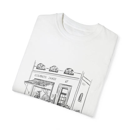 The Parent Trap Relaxed T-shirt, Elizabeth James Bridal Store Illustration