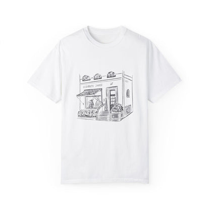 The Parent Trap Relaxed T-shirt, Elizabeth James Bridal Store Illustration