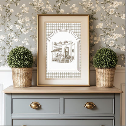 The Parent Trap Print Elizabeth James Shop Illustration