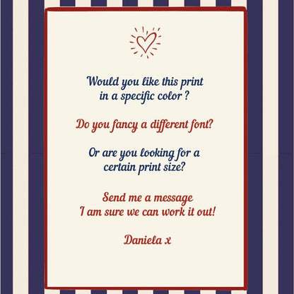 SET OF 2  Ralph's Coffee Bear Illustration Striped Wall Art  - LIMITED EDITION