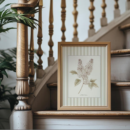 Floral Gallery Wall Set of 3 Botanical Hydrangea Artwork Lilac Prints