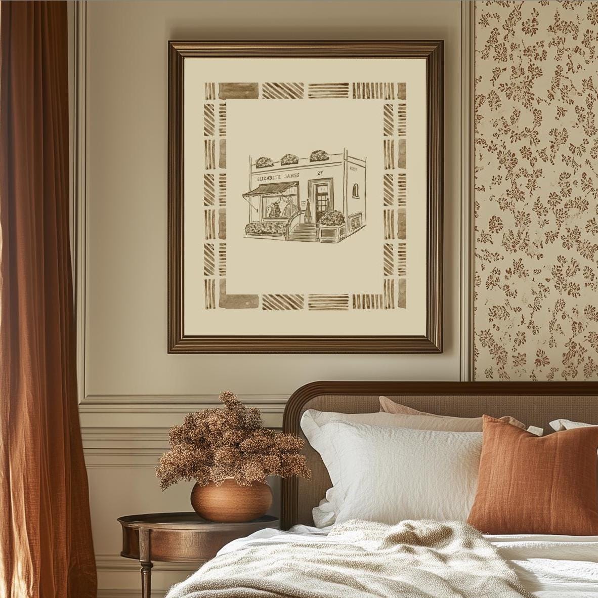 The Parent Trap Print Lindsay Lohan Wall Art Elizabeth James Shop Illustration Kids Room Decor Twins Art Nancy Meyers Art Kids Room Decor