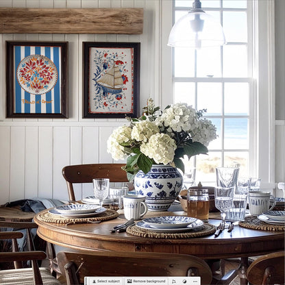 Sailboat Art Whimsical Coastal Print Nantucket Sailing