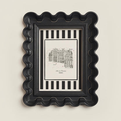 Provence Poster Cote d Azur Art French Riviera Print Aix en Provence Line Drawing