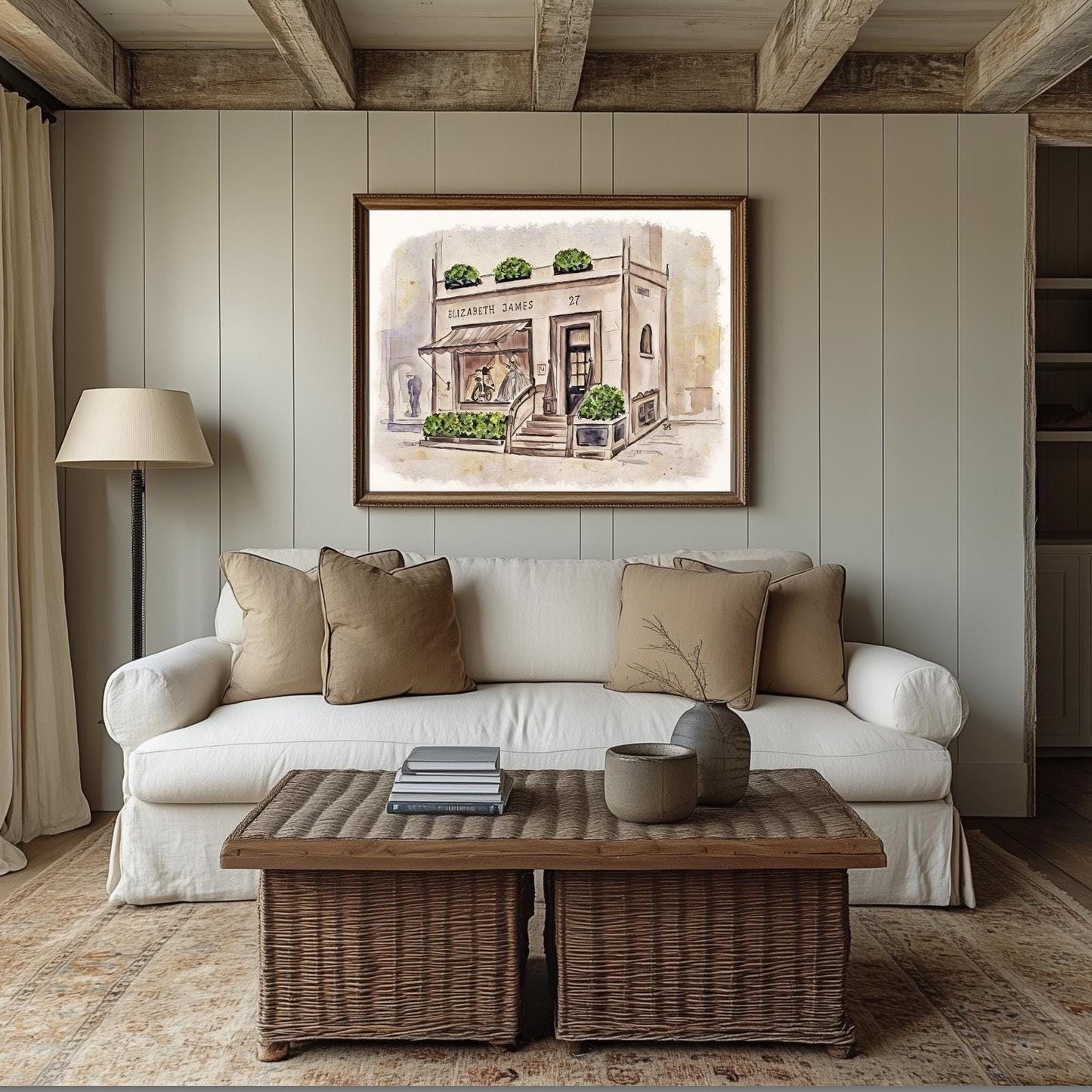 Parent Trap Movie Print Elizabeth James Shop Watercolor Art Nancy Meyers Movie Illustration