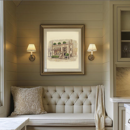 Parent Trap Movie Print Elizabeth James Shop Watercolor Art Nancy Meyers Movie Illustration