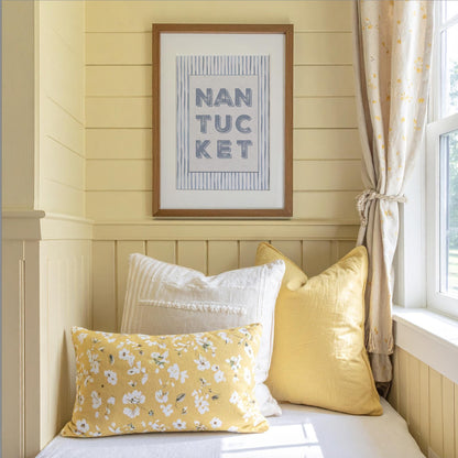 Nantucket Travel Poster Destination Art Wall Decor