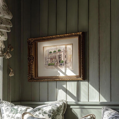 Parent Trap Movie Print Elizabeth James Shop Watercolor Art Nancy Meyers Movie Illustration