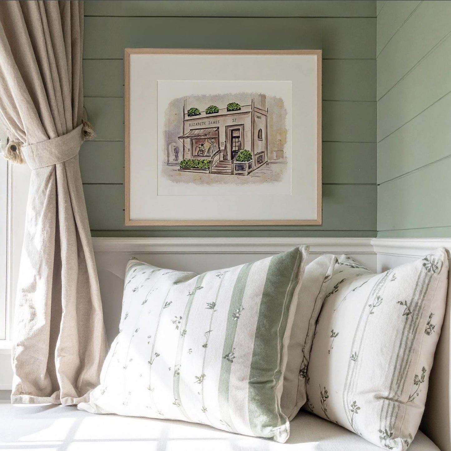 Parent Trap Movie Print Elizabeth James Shop Watercolor Art Nancy Meyers Movie Illustration