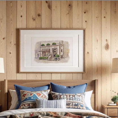 Parent Trap Movie Print Elizabeth James Shop Watercolor Art Nancy Meyers Movie Illustration