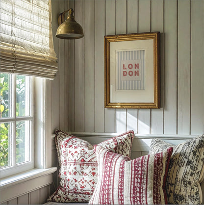 London Travel Poster Destination Art Wall Decor