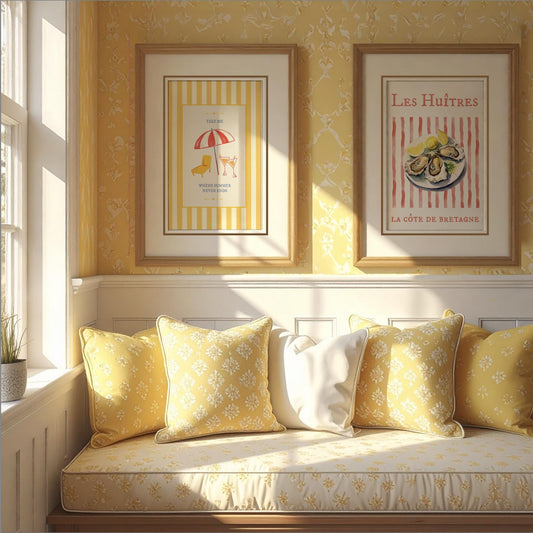 Coastal Art Print Nautical Kitchen Wall Art