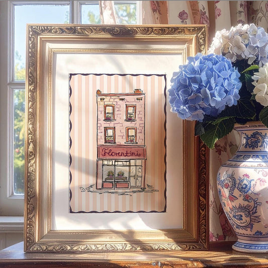 Paris Wall Art Print Paris Bakery Art French Wall