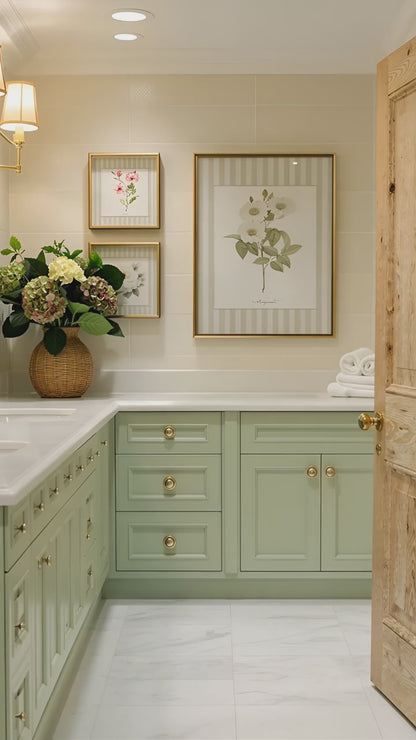 Marguerite Watercolor Illustration, Botanical Collection Print